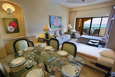 Sample Living and Dining Area