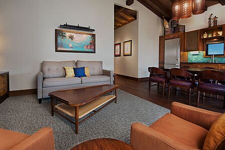 Sample Bungalow Living Area