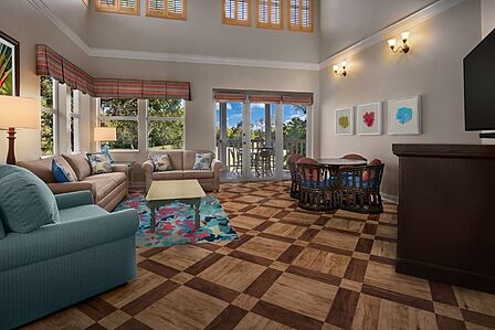 Sample Grand Villa Living Area