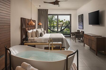 Sample luxury king with tub