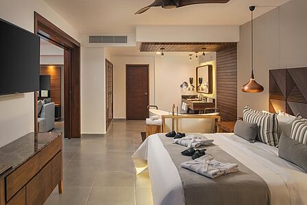 Sample master bedroom