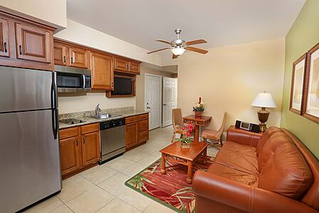 Villa Living Room/Kitchen