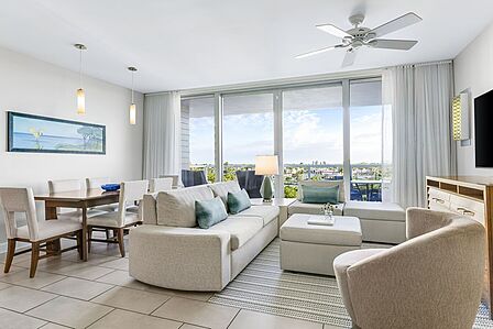 Sample Living and Dining Area
