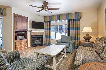 Sample Living Area (see below for unit-type specific photos)