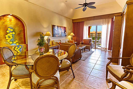 Sample Living and Dining Area