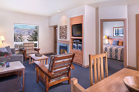 Sample suite living area