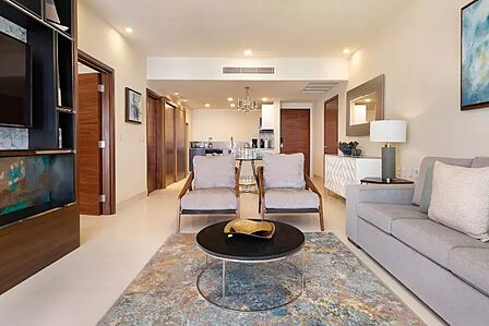 Sample living room