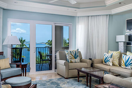 Sample residence living room