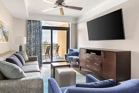 Sample living room