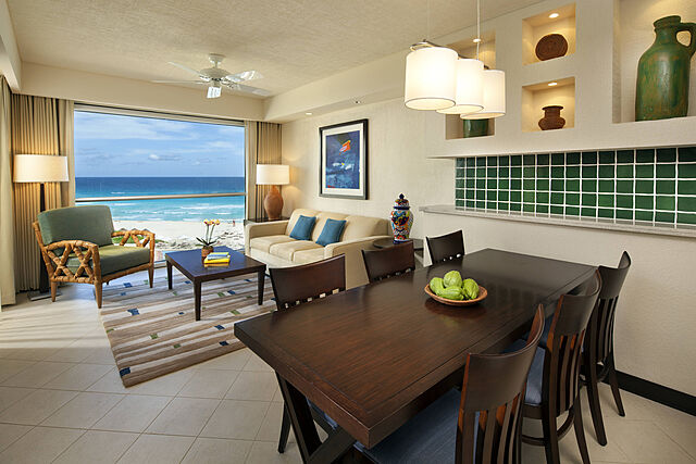Sample Living and Dining Area