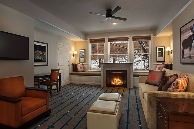 Sample Living Area With Firepit