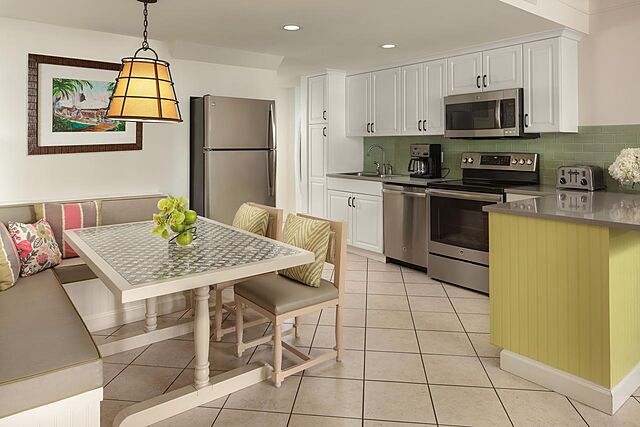 Sample Kitchen in one- and two-bedroom units.