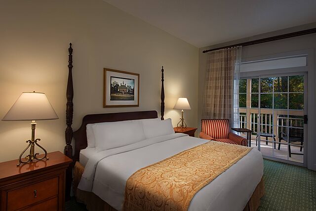 Sample villa master bedroom