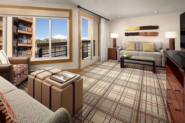 Sample one-bedroom villa