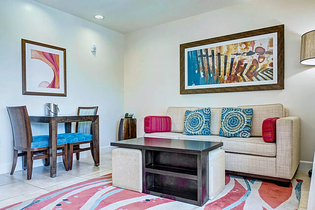 One-bedroom living space