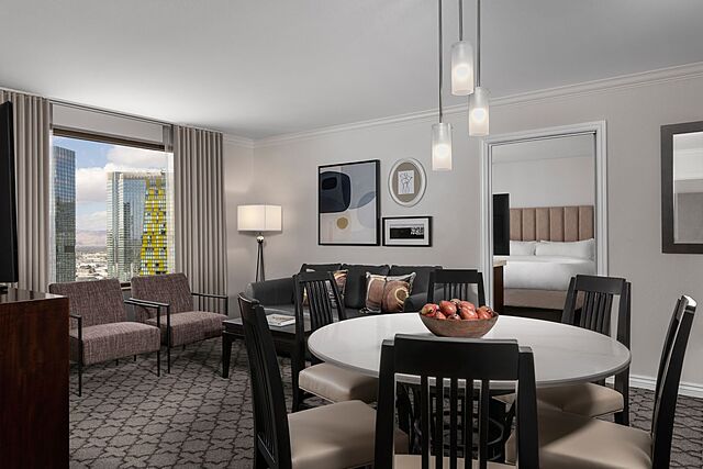 Sample Living and Dining Area