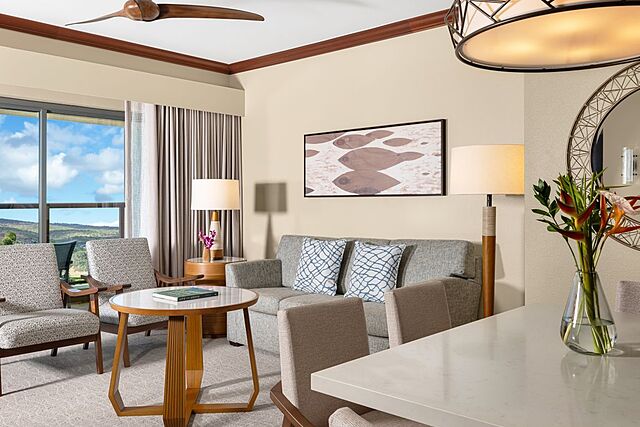 Sample Living Area (see below for unit-type specific photos)