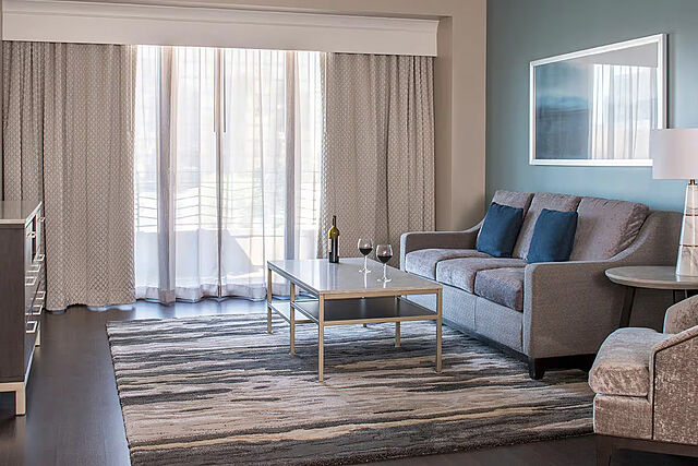 Sample Living Area (see below for unit-type specific photos)