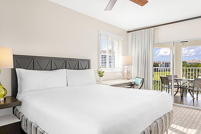 Sample Bedroom With Attached Balcony