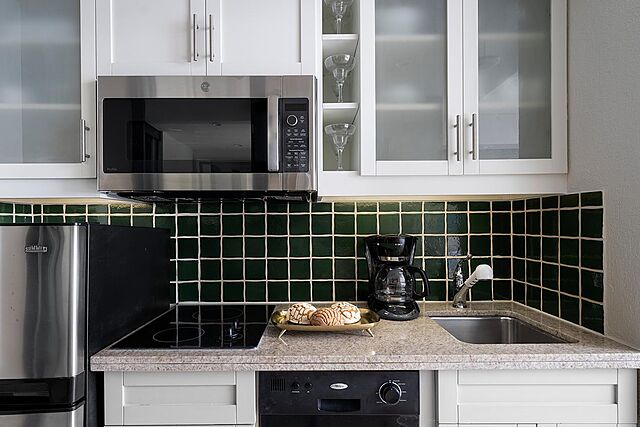 Sample Kitchenette (see below for unit-type specific photos)