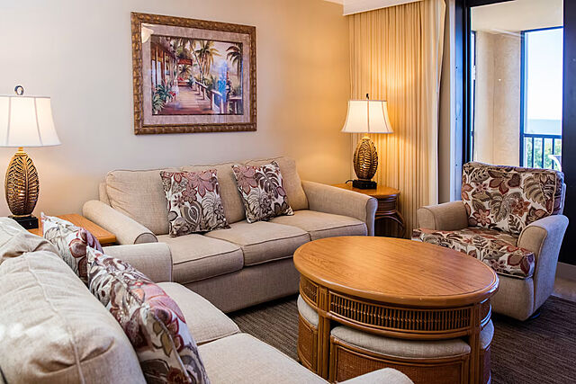 Sample living room