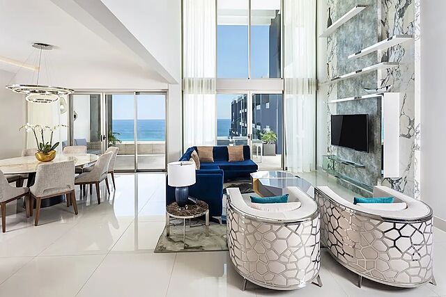 Sample living room