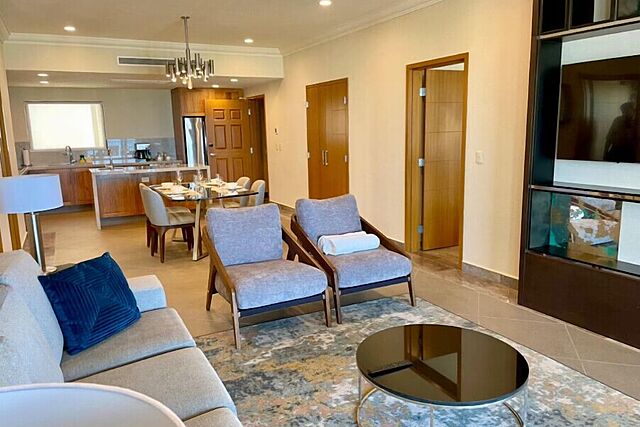Sample living room