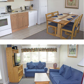Kitchen & living room
