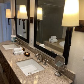 Two sinks in master