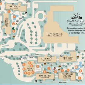 Barony Beach Resort Map