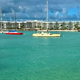 Royal Palm Resort View from across the bay