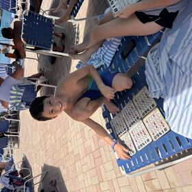 Bingo by the pool