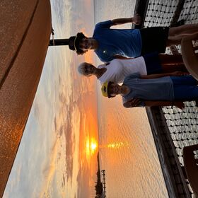 Over the Edge restaurant sunset