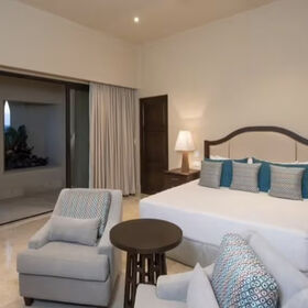 Master Bedroom of a Tower Suite