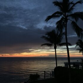 View from Lanai & Master BR