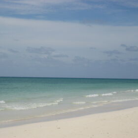 beach at the resort