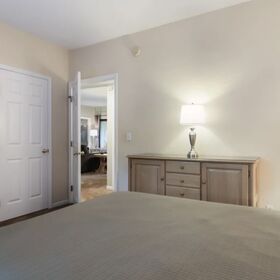 One of the bedrooms