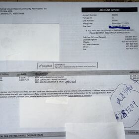 copy of maintenance fees