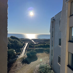 View from the balcony of unit 7401