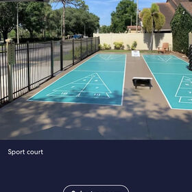 Outside play area