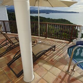 Terrace with plunge pool