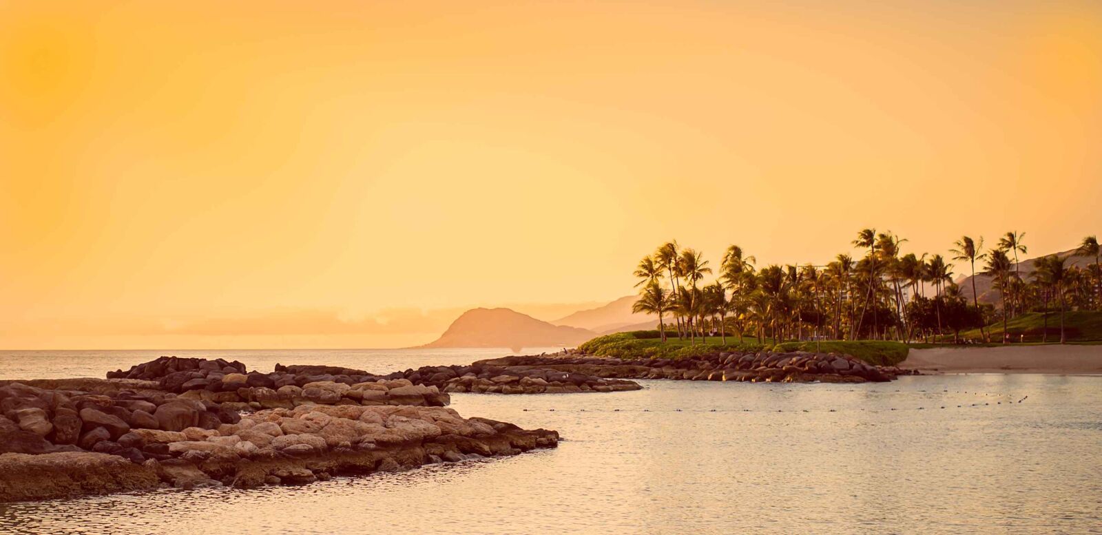 Beautiful vacation destination location