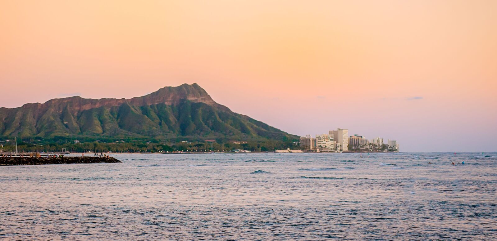 Beautiful vacation destination location