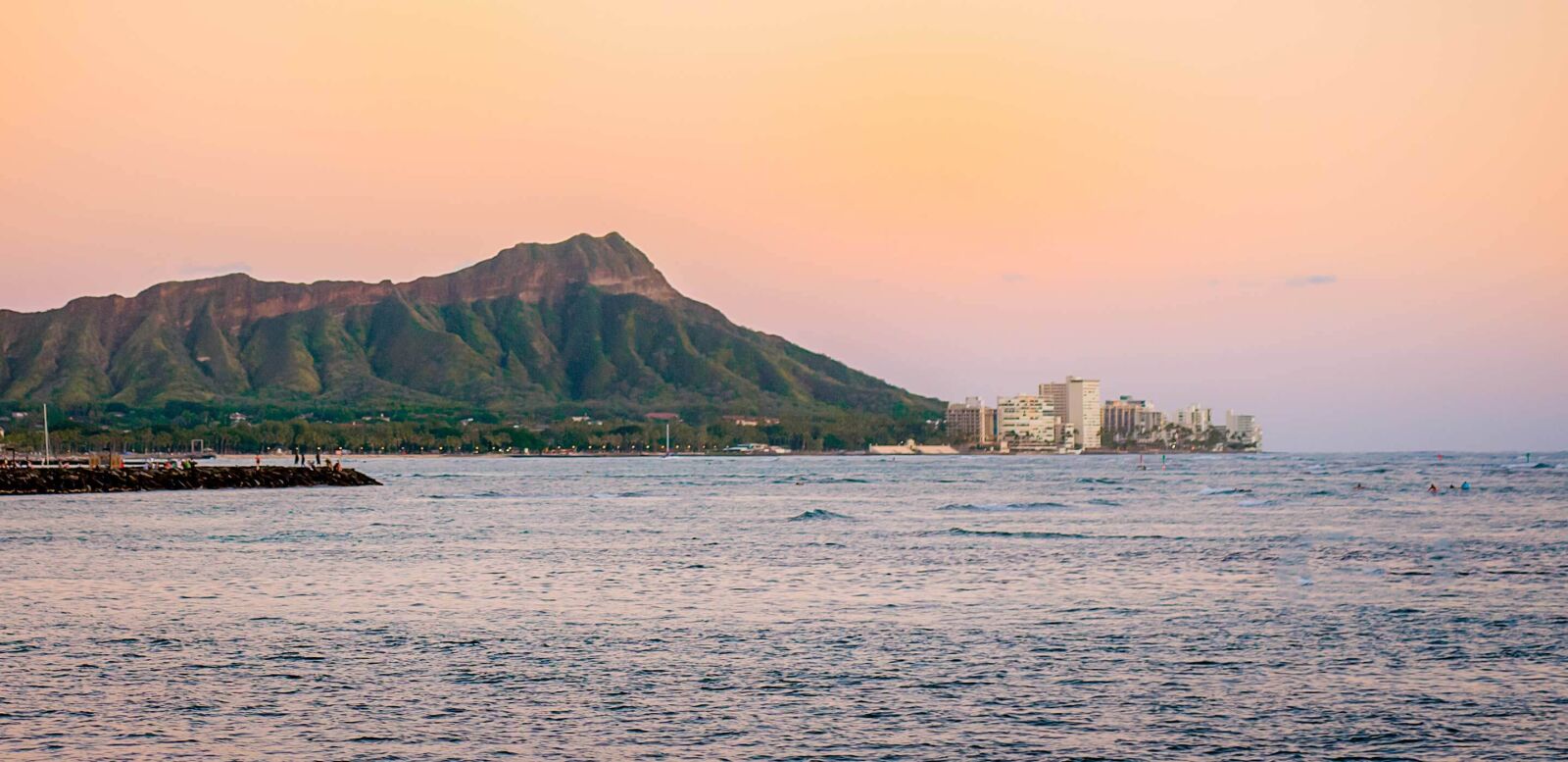 Beautiful vacation destination location