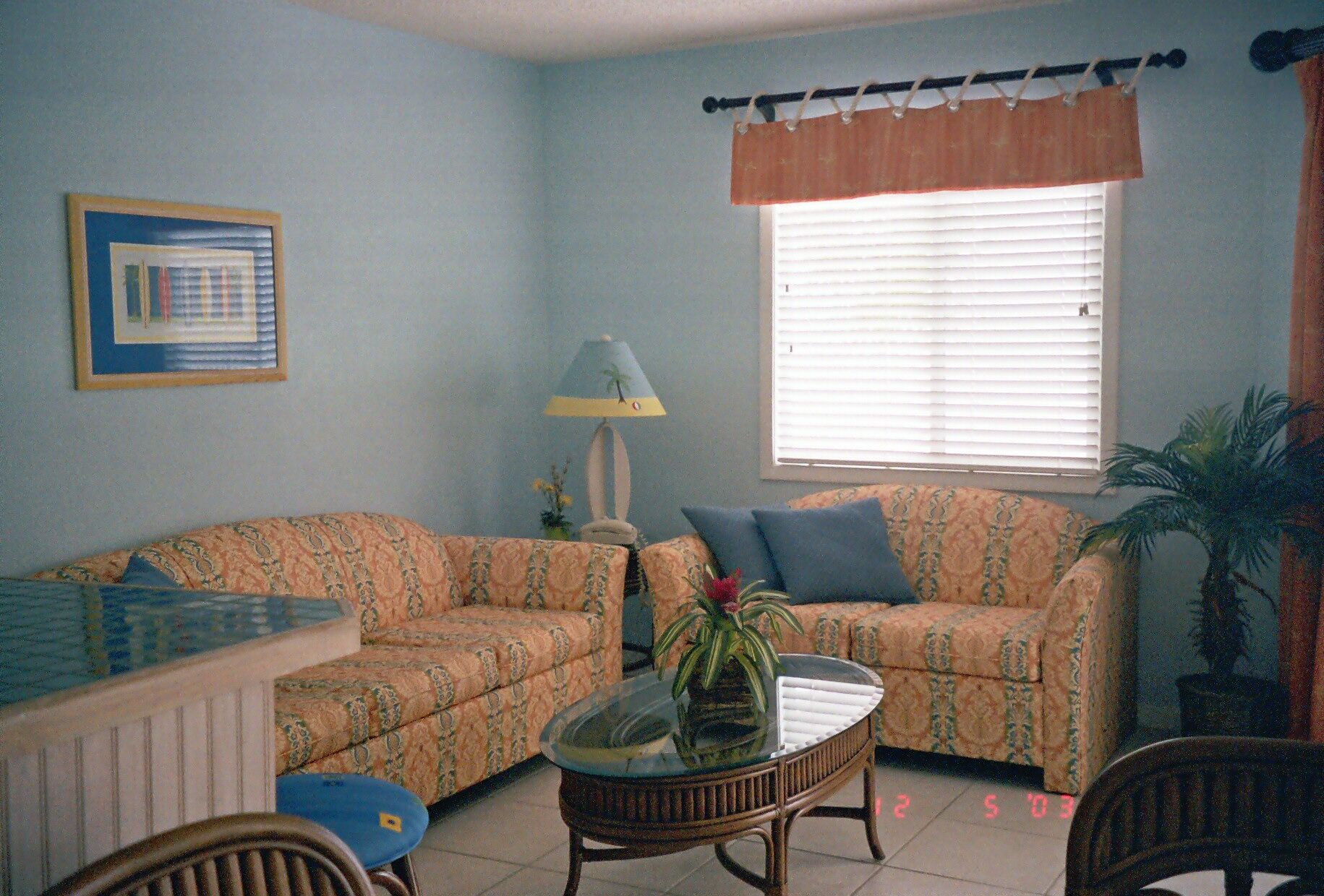 Ocean Sands Beach Club - Unit Living Area