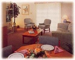 Sun Dunes Villas - Unit Living Area