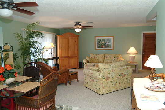 Blind Pass Condominiums - Unit Living Area