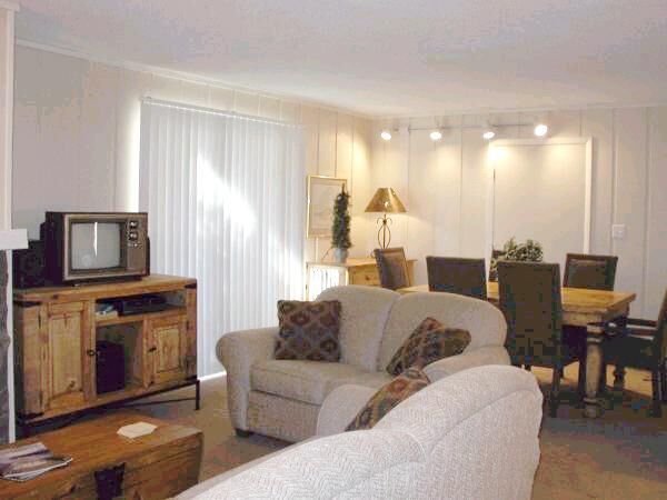 Blue River Condominiums - Unit Living Area