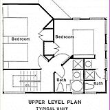 River Village I & II at Shawnee — Resort - Upstairs Floor Plan