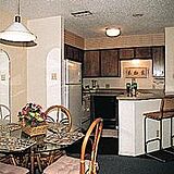 Mustang Island Beach Club — - Unit Dining Area & Kitchen